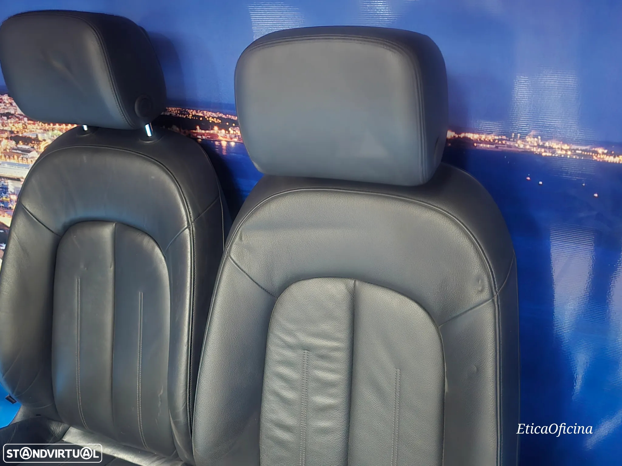 Bancos frente originais em Pel para audi a6 c7 4g 2011+ - 6