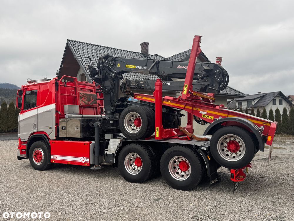 Scania V8 R650*Do drewna*drzewa*dłużycy*DOLL*EPSILON S300L* - 8