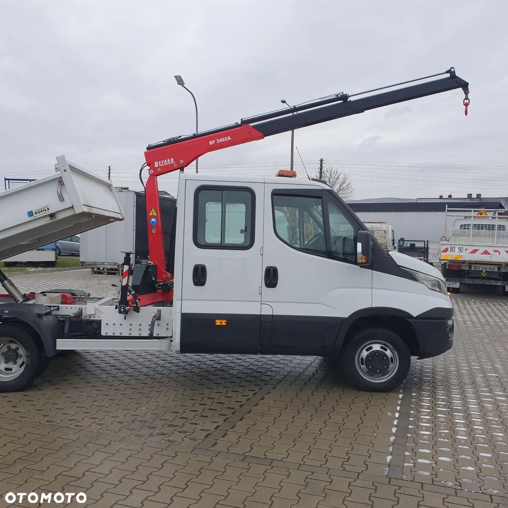 Iveco 35c-50c żuraw HDS, wywrotka, skrzynia, DEMO - 10