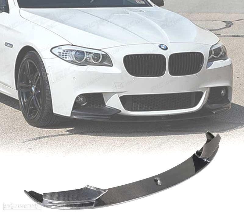 SPOILER LIP FRONTAL BMW F10 F11 10- LOOK M PERFORMANCE CARBONO - 2