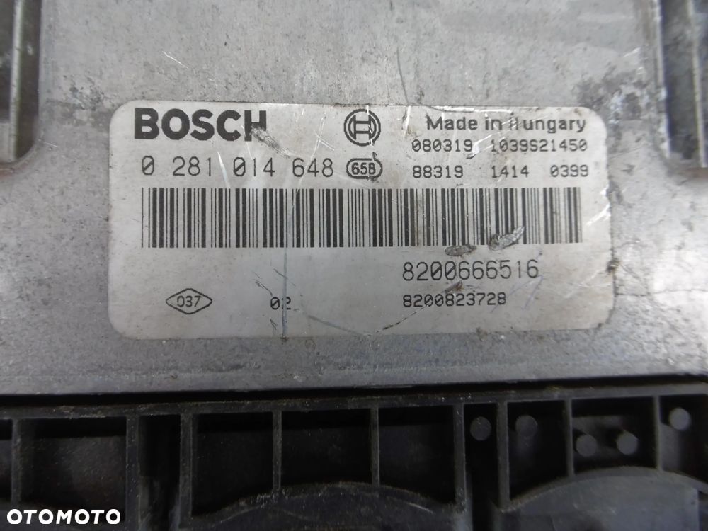 KOMPUTER STEROWNIK TRAFIC VIVARO 2.0 DCI 0281014648 - 2
