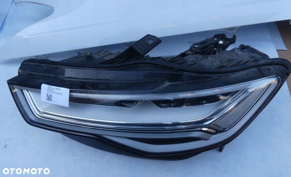 dw audi a6 c7 lift zderzak 4 pdc maska błotniki full led pas przód ls9r - 7