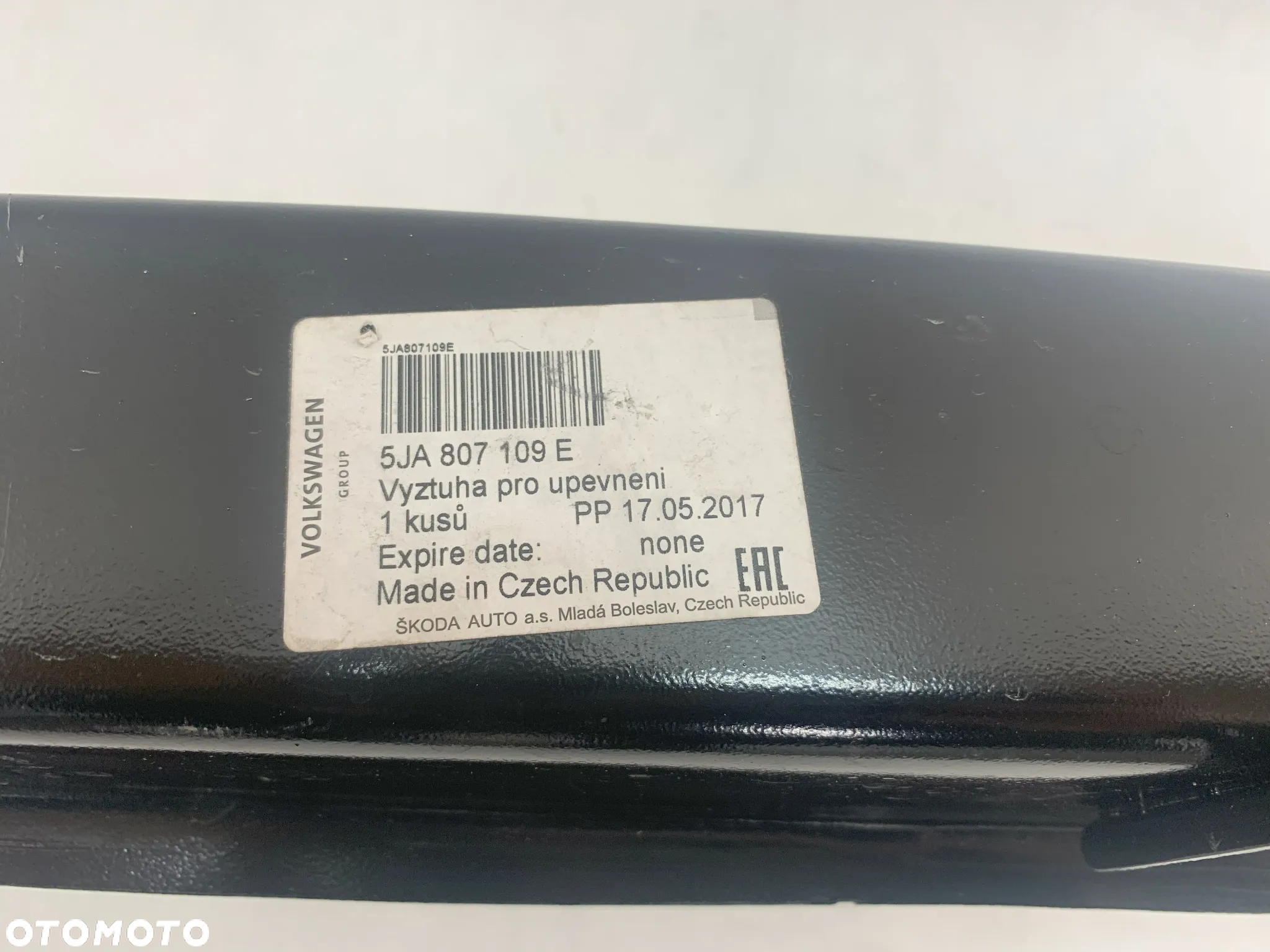 Image Přední nárazník Škoda Rapid Beam - 5JA807109E