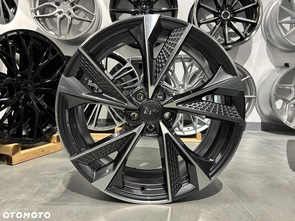 20 Felgi 5x112 MAM RS6 ET30 Audi A4 A5 A6 C7 C8 C9 A7 Q5 Palladium Front Polish