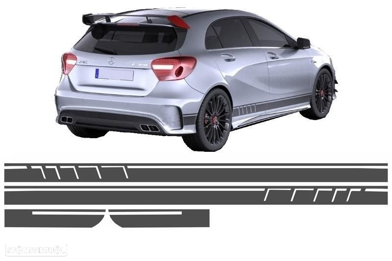 Autocolantes Mercedes A W176 CLA W117 - 7