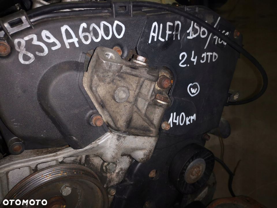 SILNIK ALFA ROMEO 156 166 2.4 JTD 140KM 839A6000 - 7