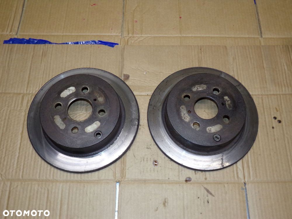 tarcze hamulcowe tył 265mm corolla verso 01-04r. - 1