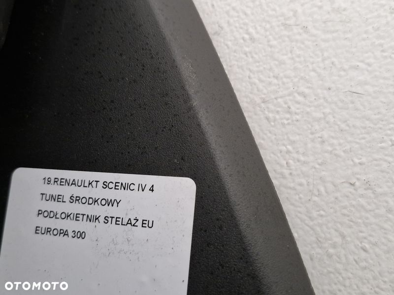 RENAULT SCENIC IV 4 TUNEL ŚRODKOWY PODŁOKIETNIK STELAŻ EU EUROPA - 15