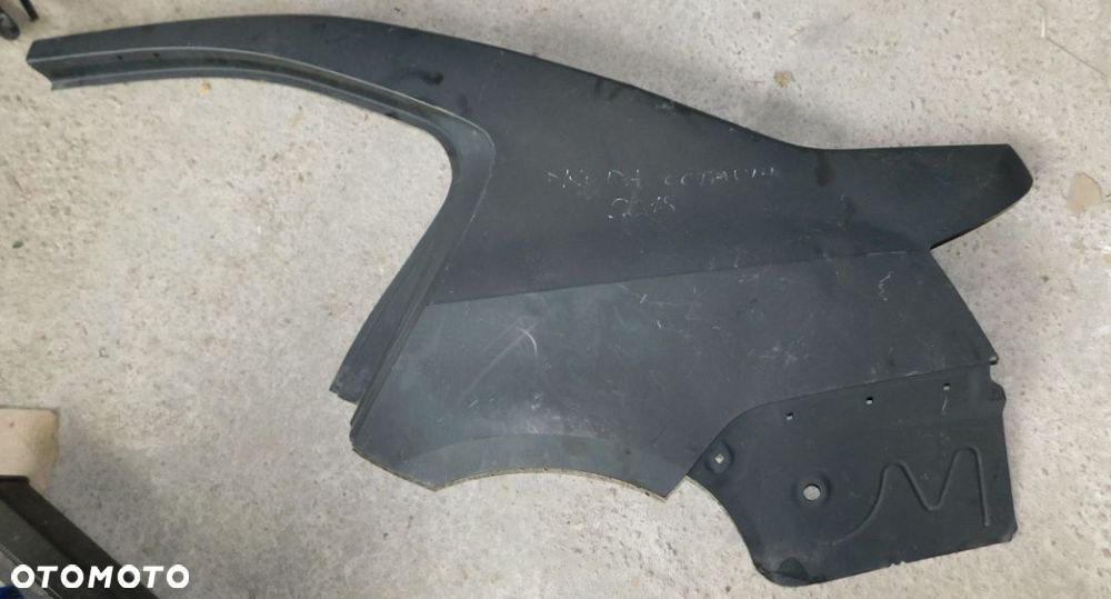 błotnik lewy tylny poszycie reperaturka SKODA OCTAVIA III HB SEDAN
