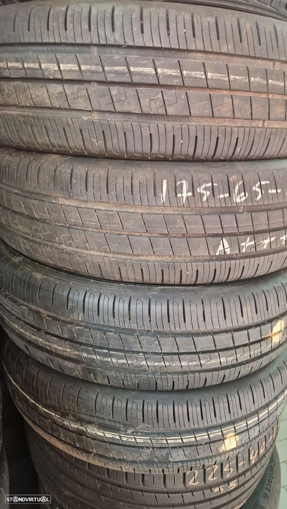 4 PNEUS 175/65/17 87H GOODYEAR EFFICIENT GRIP PERFORMANCE 2 COM MAIS DE 95% DE PISO - 1