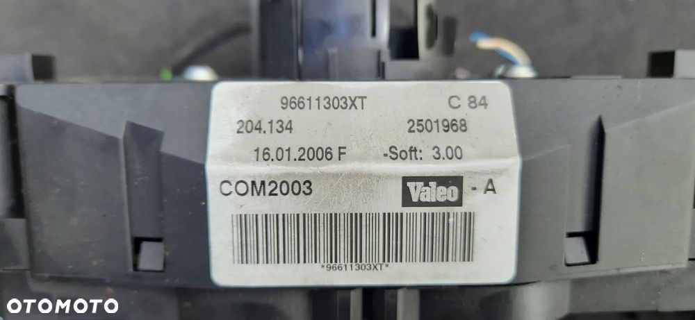 Peugeot 407  Przełącznik zespolony pająk pod kierownicę Taśma zwijak poduszki 96473051xt 203.681 281859 96611303xt 204.134 - 10