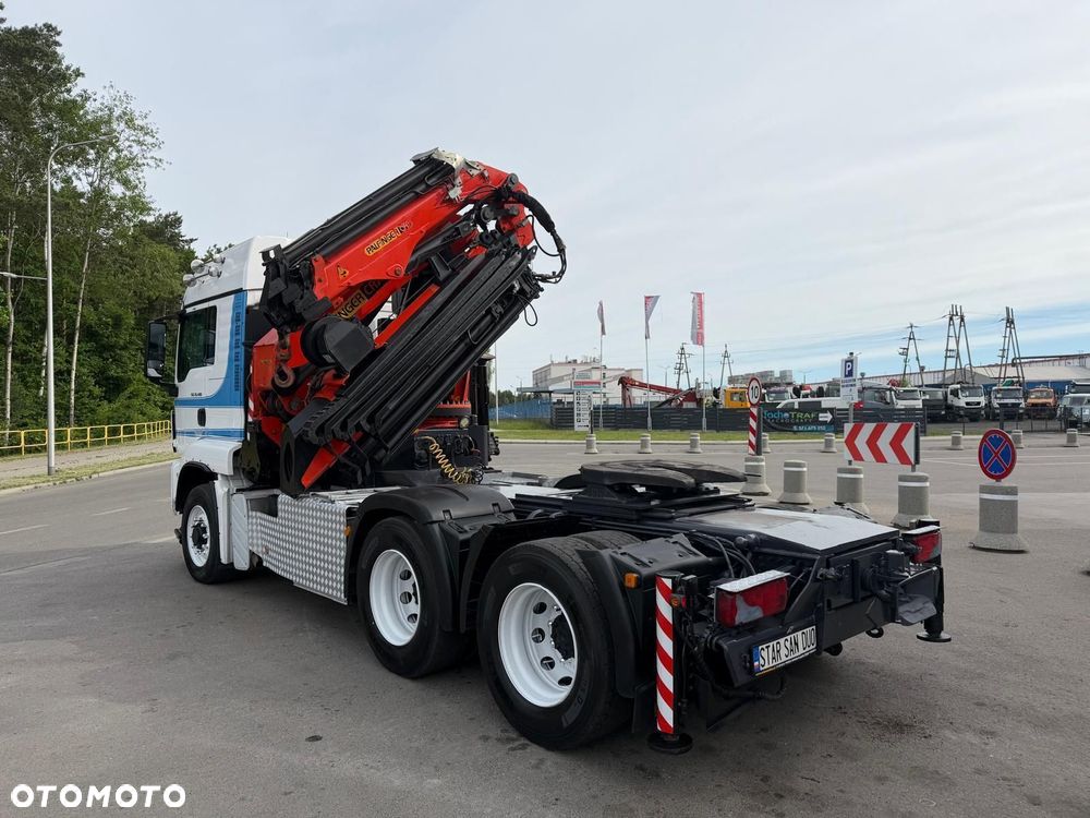 MAN TGS 26.480 6x6H PALFINGER PK 44002 FLY Jib Wciągarka HDS Siodło - 16