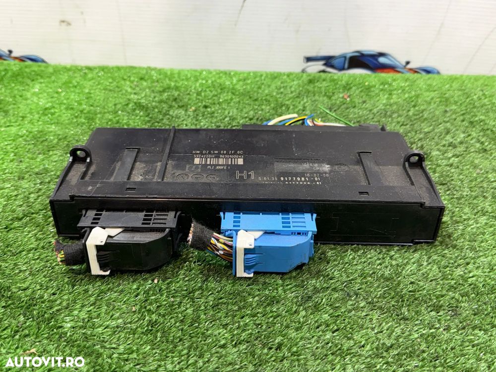 BCM MODUL CALCULATOR CONFORT BMW 318I SERIA 3 E90 LCI 2.0 BENZINA 2008 COD OEM 9177981 917798101 9177980 917798001 2005-2013 - 1