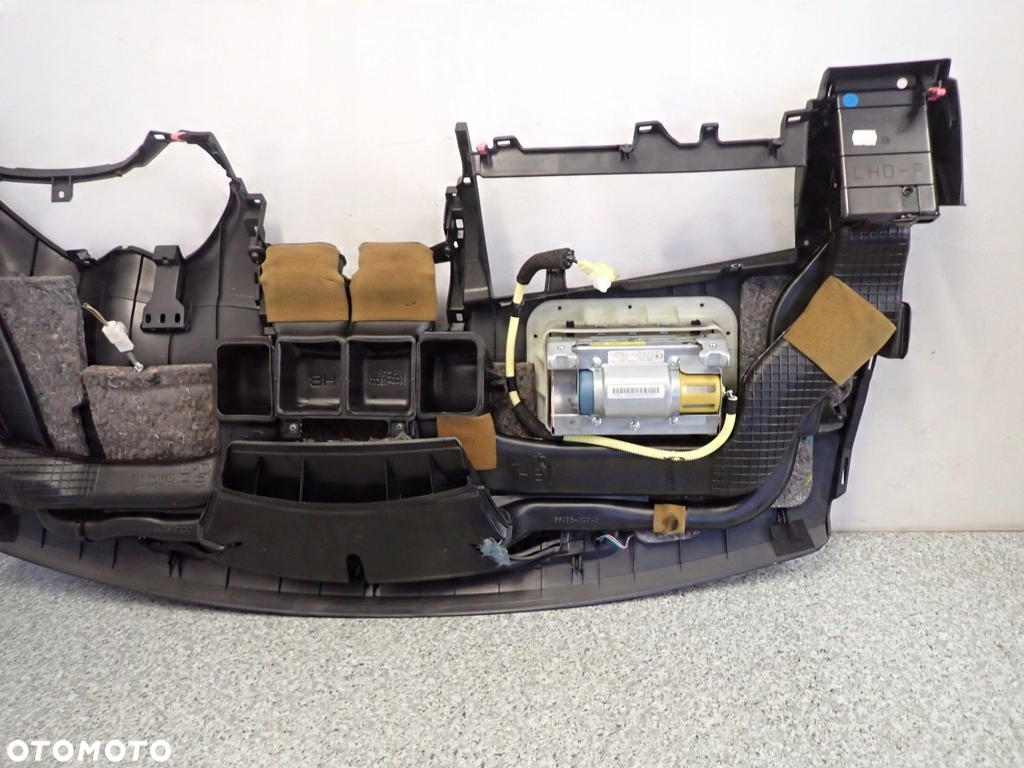 TOYOTA AURIS I E15 3D 07- PODUSZKI POWIETRZNE ZESTAW EUROPA SRSY AIRBAG - 16