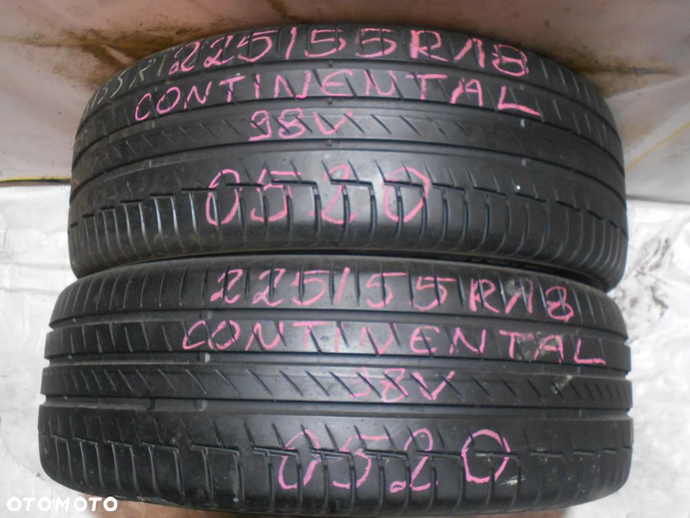 OPONY 225/55R18 CONTINENTAL PREMIUM CONTACT 6 DOT 0520 7.5MM