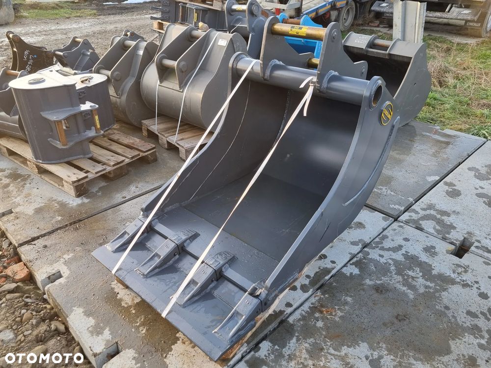 Łyżka do kopania Strickland 95cm złącze S60 Volvo Hitachi, skandynawska do koparki rototilt 90,80, 100cm - 11