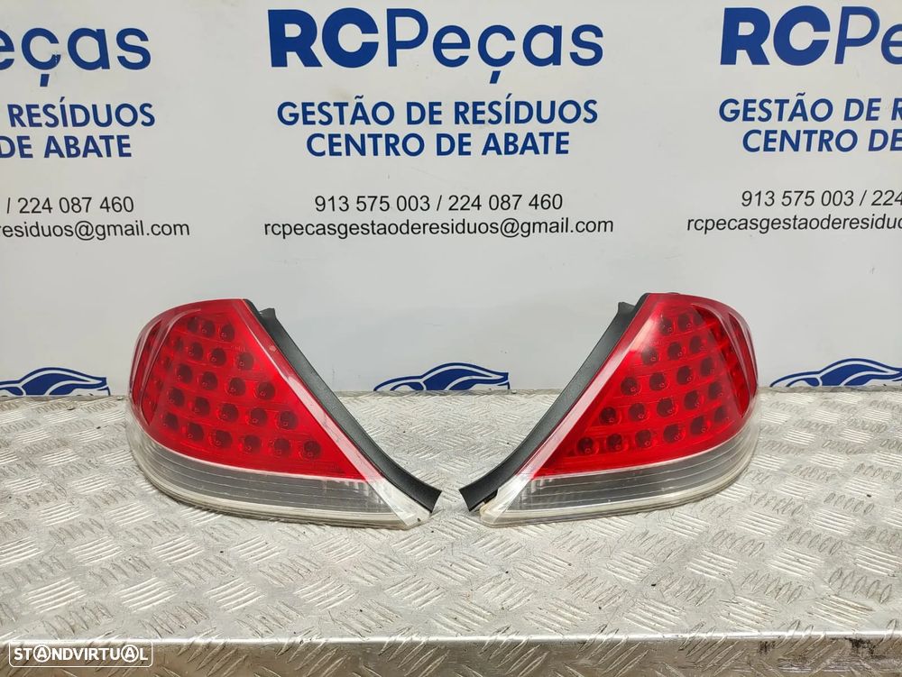 Farolim LED Tras Traseiro Esquerdo Direito Original BMW Serie 6 LCI E63 Coupe E64 Cabrio 6911892 6911891 2003 - 2010 - 1