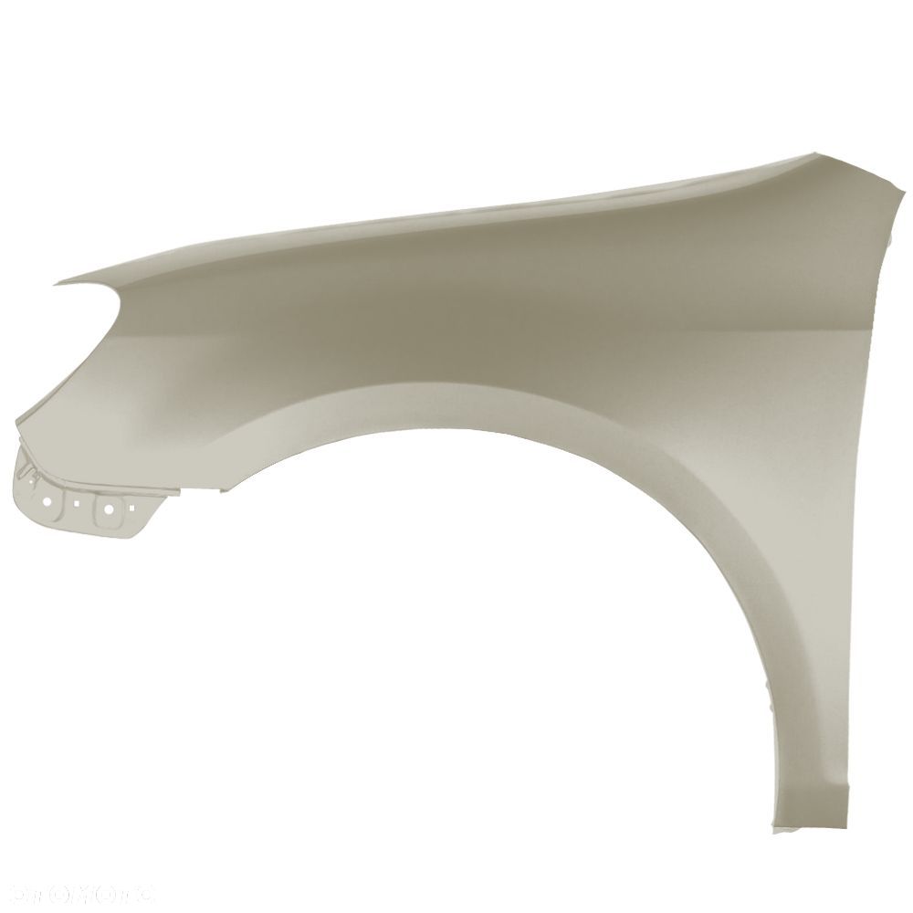 BLU Błotnik VOLKSWAGEN VW GOLF VI 6 KOMBI LR7L lewy przód srebrny 2008-2016 SilberLeaf - 2