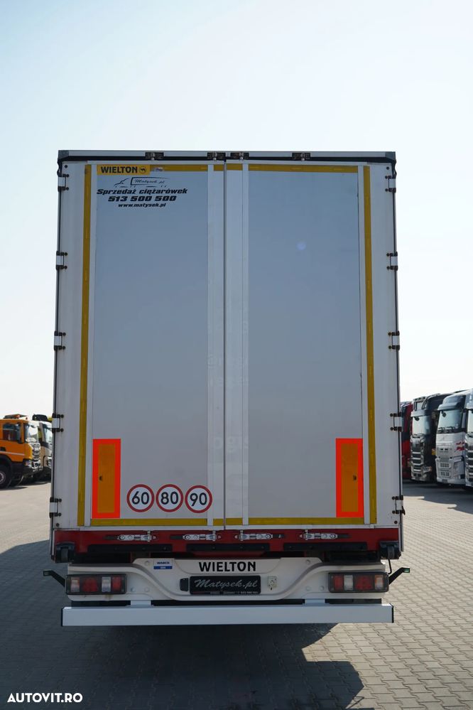 Wielton CORTINĂ STANDARD / REMORCA DIN OȚEL - 9 M / AXĂ RIDICATĂ / SAF / - 12