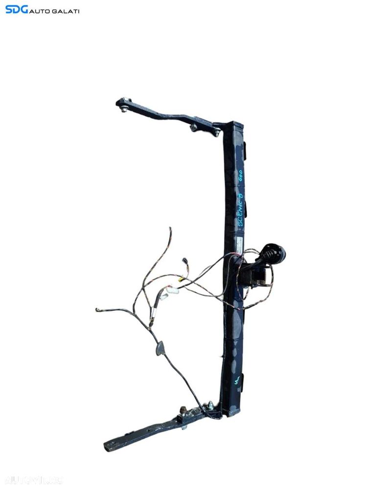 Carlig Remorcare Tractare Complet cu Instalatie Electrica FARA Cui Renault Scenic 3 2009 - 2016 [LC1698] - 1