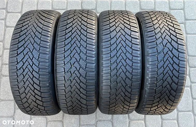 CZTERY ZIMOWE OPONY CONTINENTAL 205/55 R16 91H  7,5 MM BIEŻNIKA ZIMA DOT15 - 1