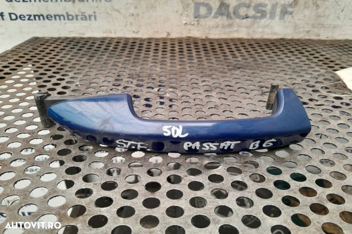 Maner deschidere din exterior usa fata stanga Volkswagen VW Passat B6 - 1