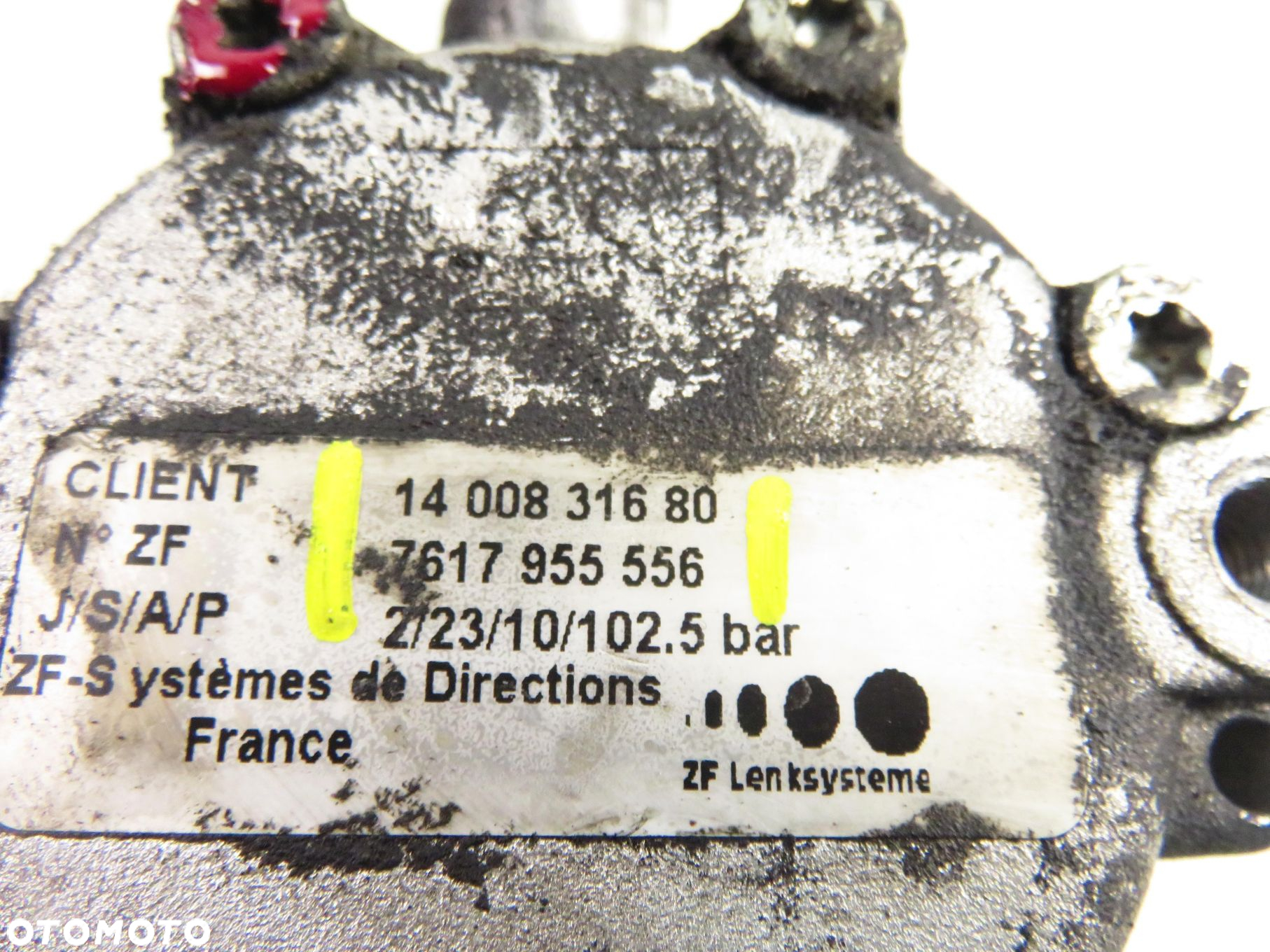 POMPA WSPOMAGANIA PEUGEOT EXPERT II 1.6 HDi 90 16V 1400831680 7617955556 - 8