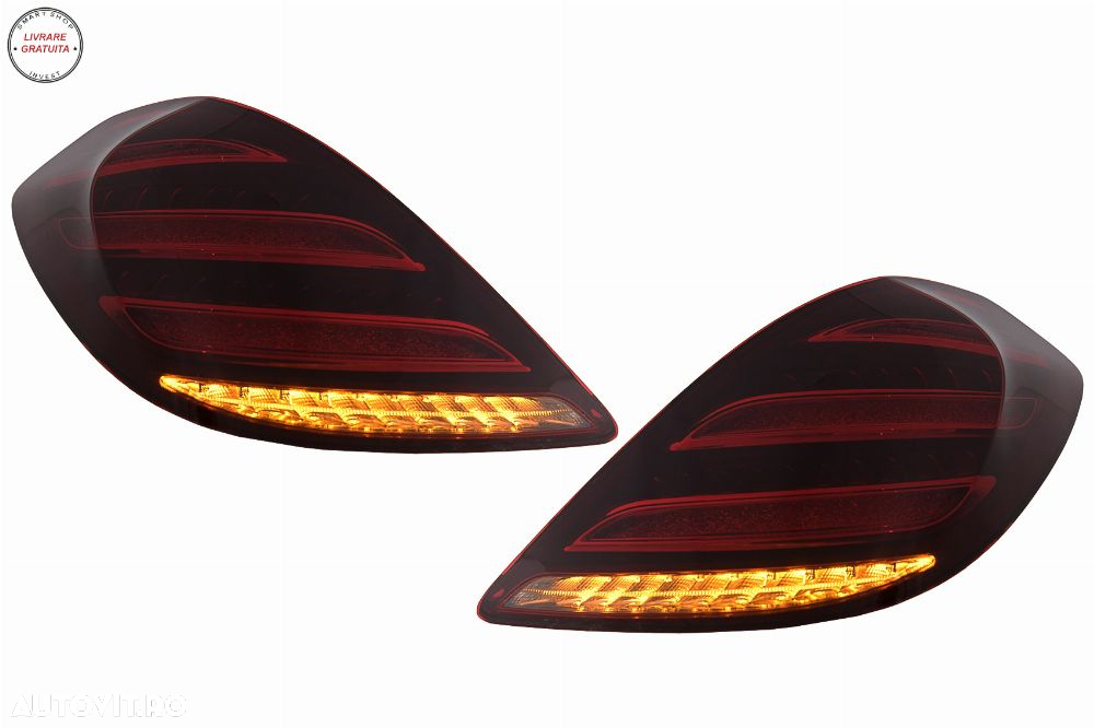 Stopuri Full LED Mercedes S-Class W222 (2013-2017) Semnalizare Dinamica Facelift D- livrare gratuita - 7