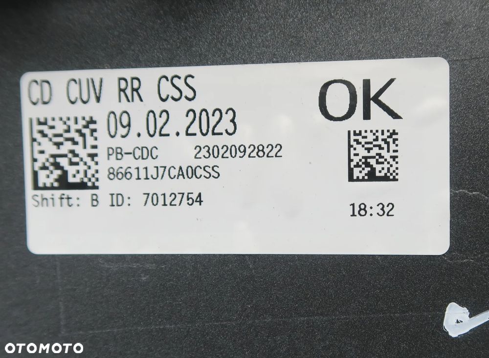 KIA X-CEED Lift 2022 - zderzak tył kratka spoiler chromy dyfuzor ORYGINAŁ - 8