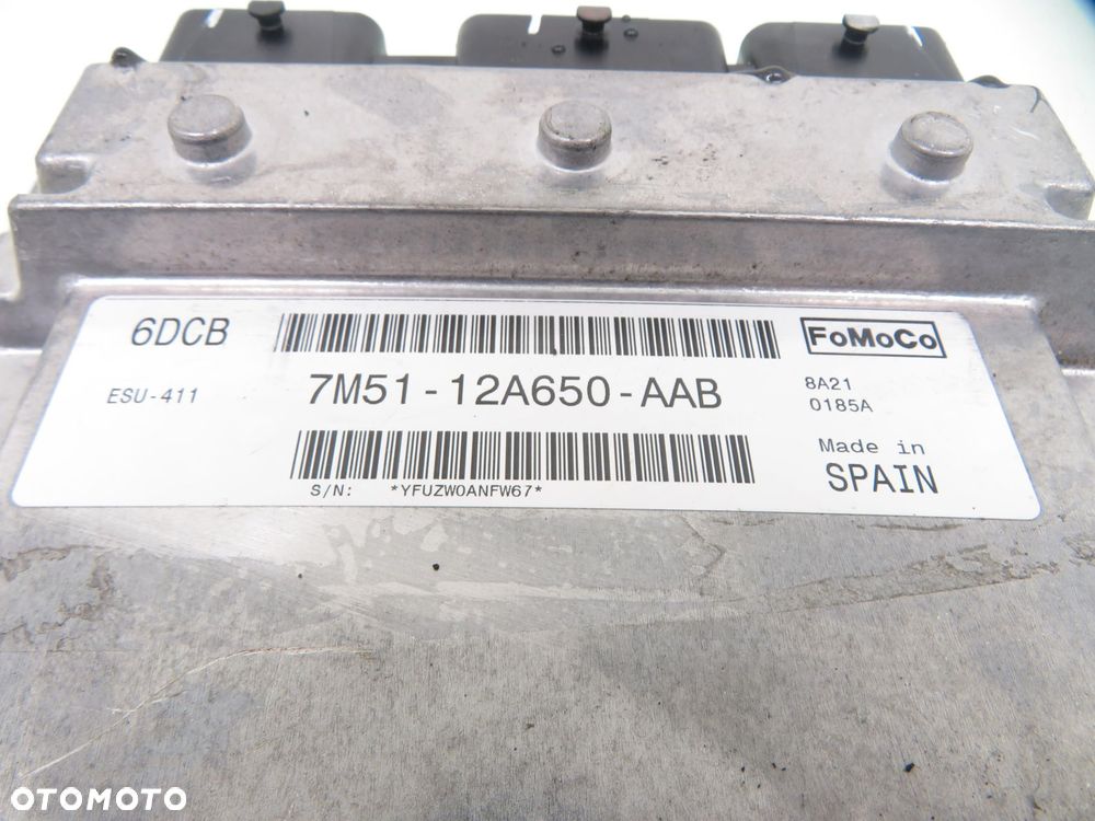 STEROWNIK FORD FOCUS MK2 II 1.8 7M5112A650AAB ESU411 - 4