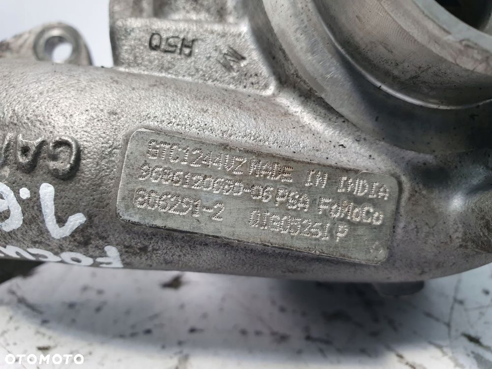 TURBOSPRĘŻARKA Ford Focus III MK3 1.6 TDCI turbo 9636120680 - 10