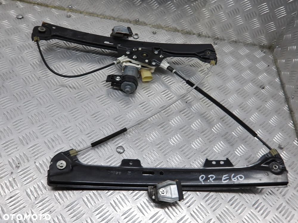 BMW E60 LIFT 07-10 PODNOŚNIK SZYBY PRAWY LEWY PRZÓD TYŁ - 4