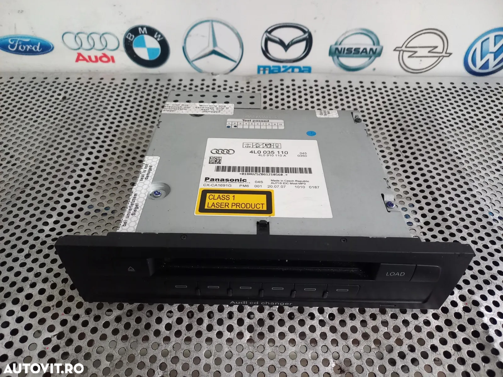Magazie Cd Audi Q7 4L An 2006-2007-2008-2009-2010-2011-2012-2013-2014-2015 Cod 4L - Dezmembrari Ara - 5
