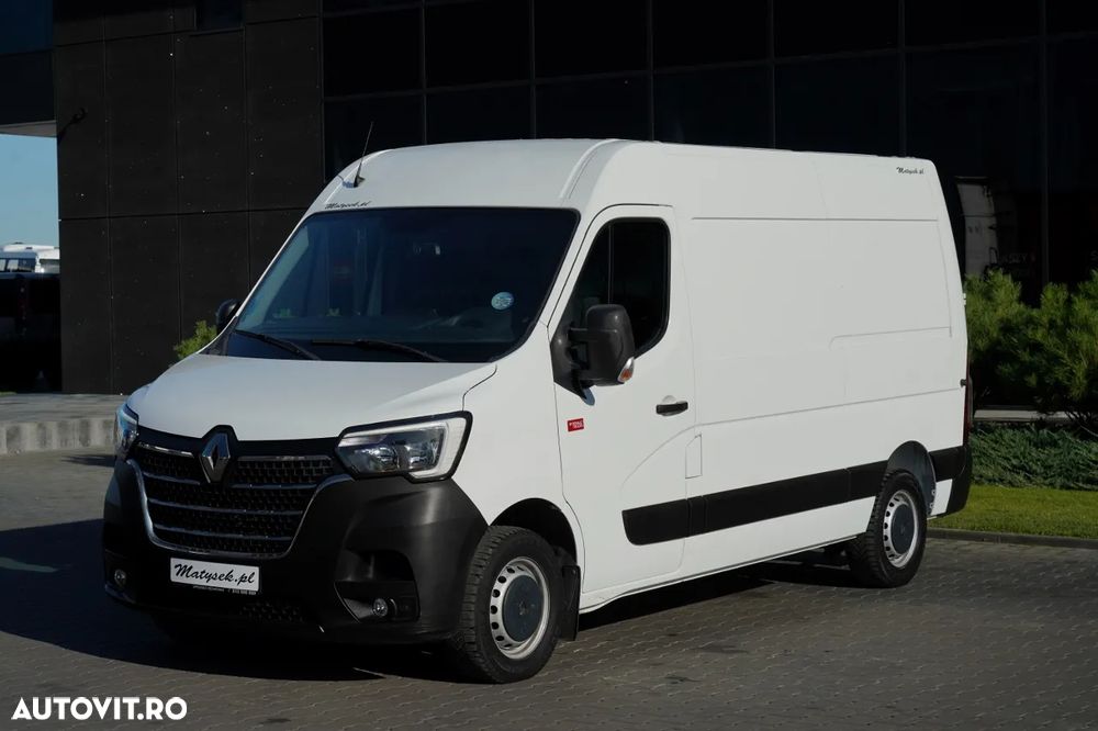 Renault MASTER / NEGRU / PANOU / CAMERĂ VEDERE SPATE / 2020 R - 1
