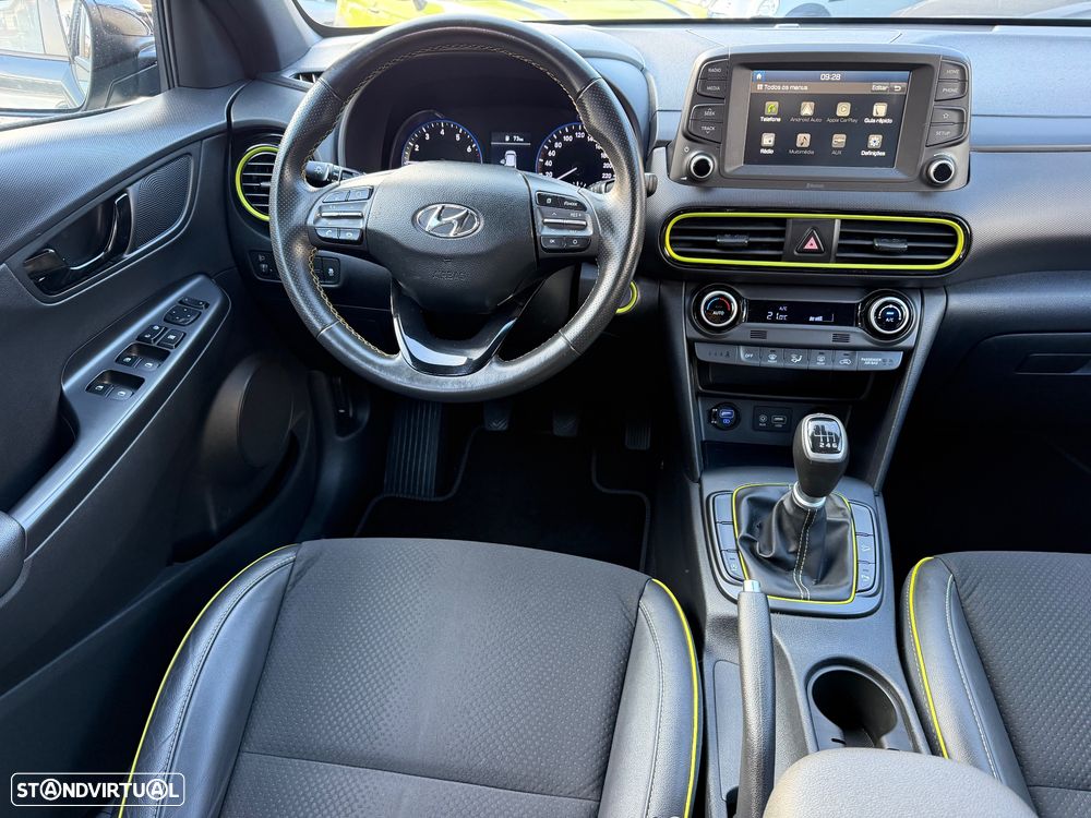 Hyundai Kauai 1.0 T-GDi Premium Pele/Tec Lima+Nav+Vision - 10