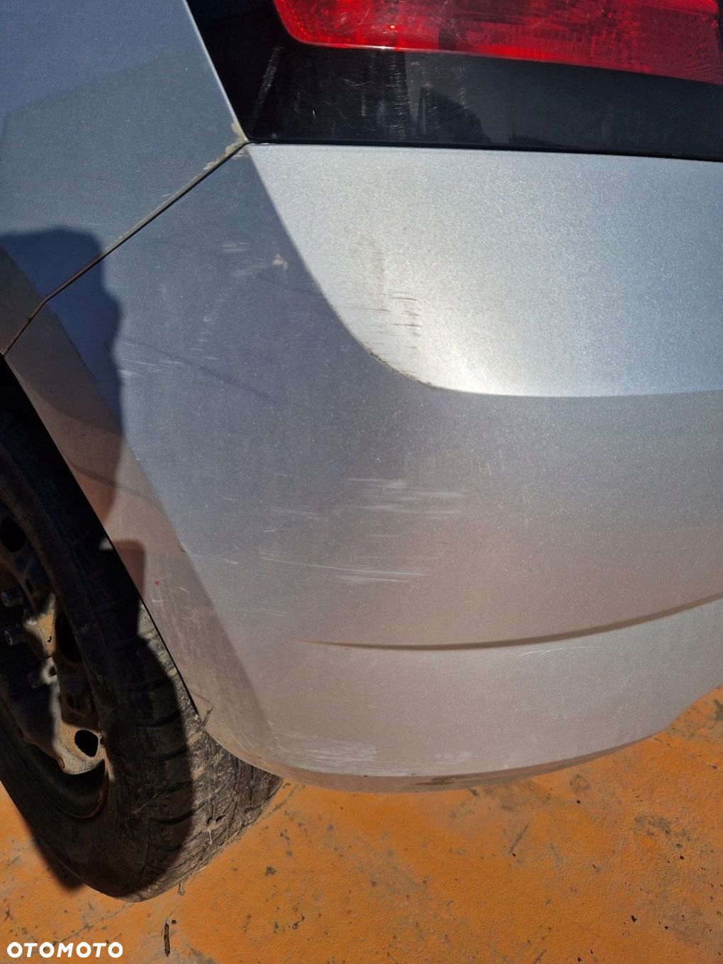 Skoda FABIA III HB 2014/08- ZDERZAK TYLNY TYŁ LA7W - 2
