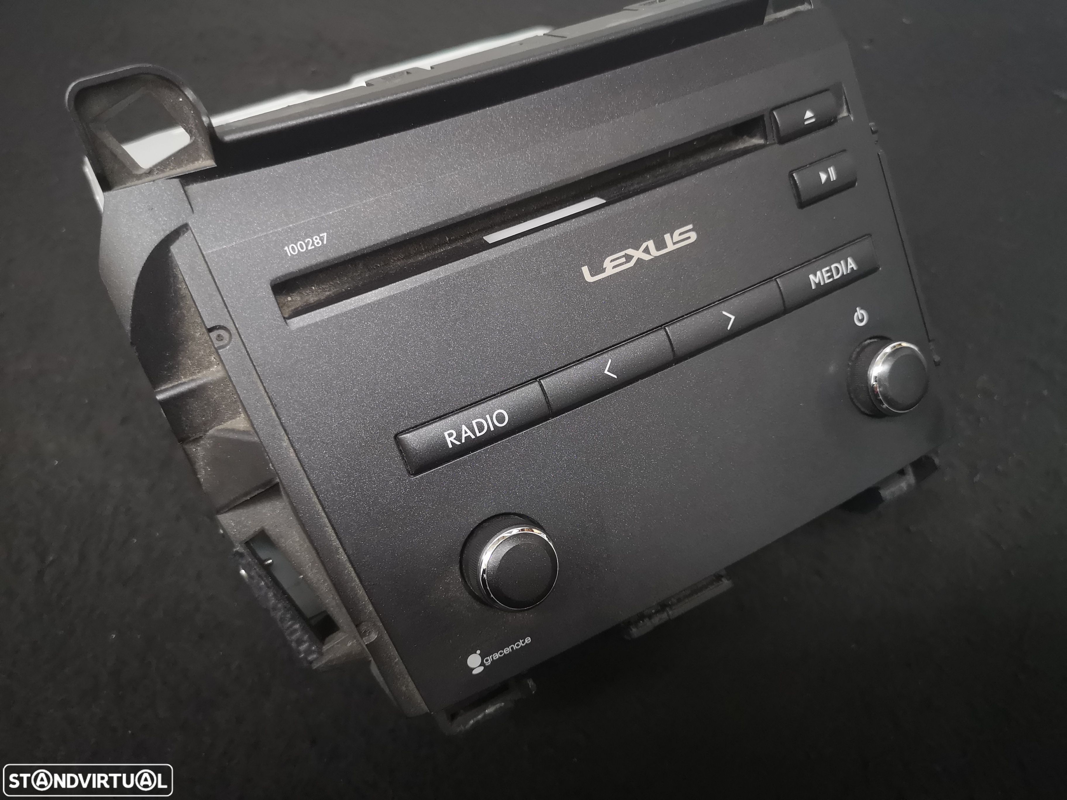 Radio  CD FM gps Media  Originais  FUJITSU TEN Lexus ct200h  2014-2017 - 1