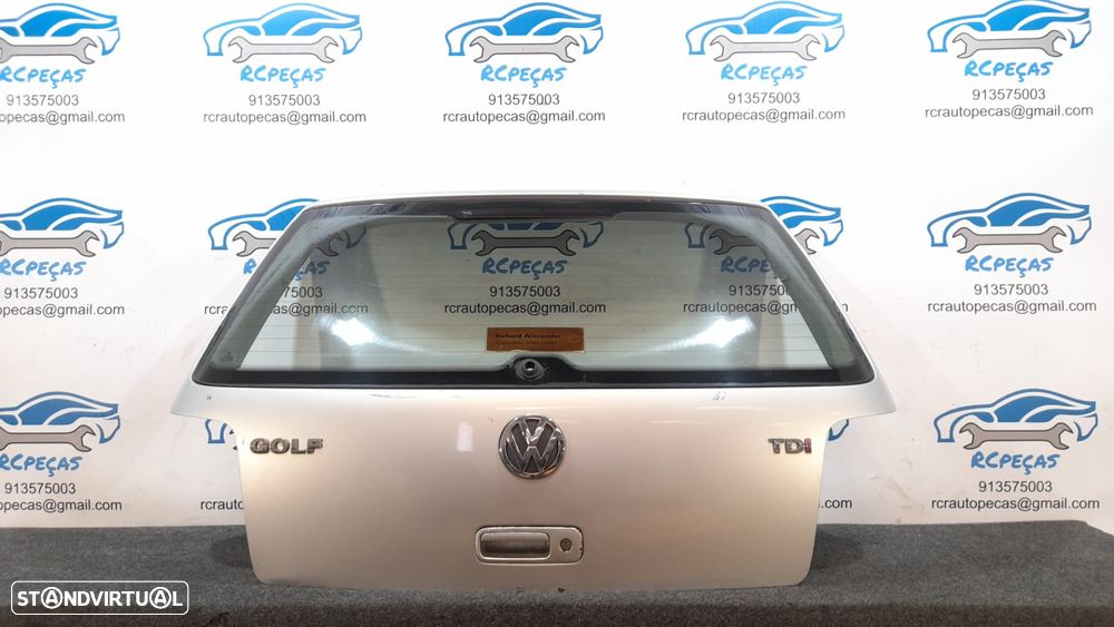 PORTA TAMPA MALA VW VOLKSWAGEN GOLF IV 4 MK4 1J 1J1 1J6827025G 1J6827025 FECHO PUXADOR MOTOR VIDRO 3º STOP - 5