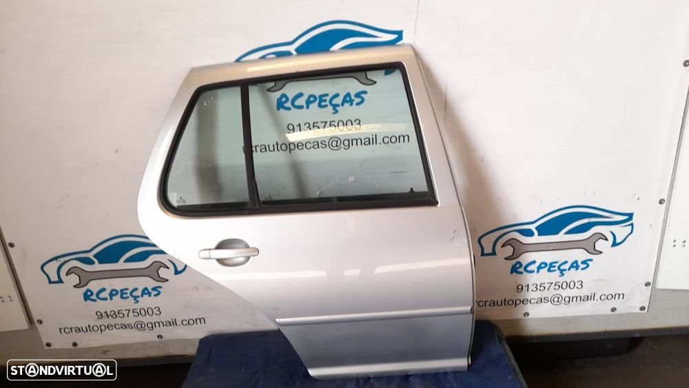 PORTA TRASEIRA TRÁS DIREITA VW VOLKSWAGEN GOLF IV 4 MK4 1J 1J1 FECHO ELEVADOR MOTOR PUXADOR VIDRO - 3