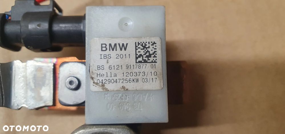Klema minusowa akumulatora BMW 3 F30 F31 9117877 - 7