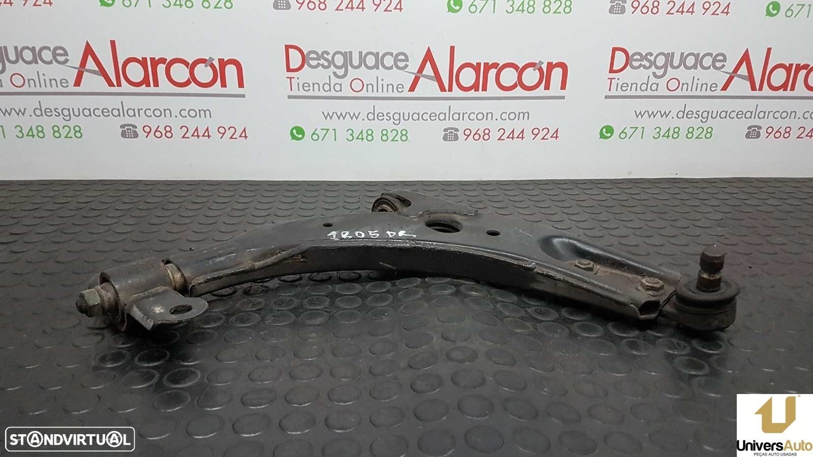 BRAÇO SUSPENSÃO INFERIOR FRENTE DIREITO KIA SHUMA II 1.6 RS 5 BERLINA - 1