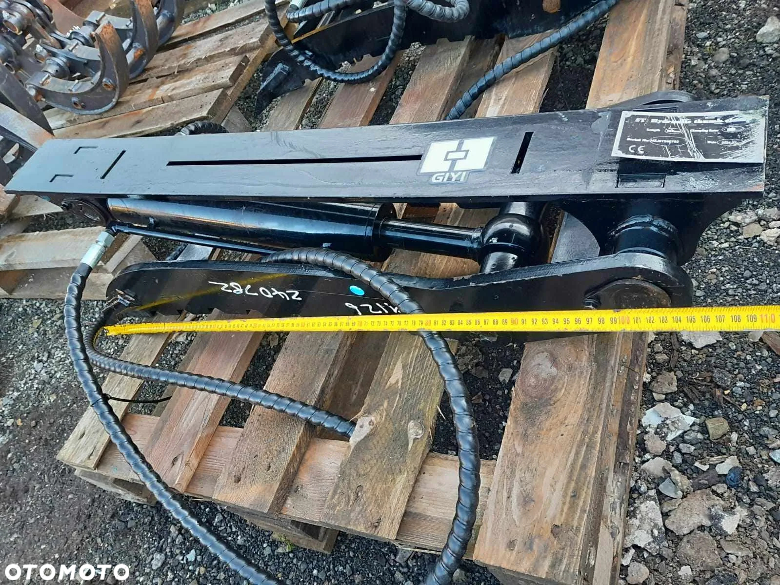 Kciuk do koparki mini koparki 5t pazur hak chwytający łapa dociskowa chwytak hydrauliczny NOWY - 10