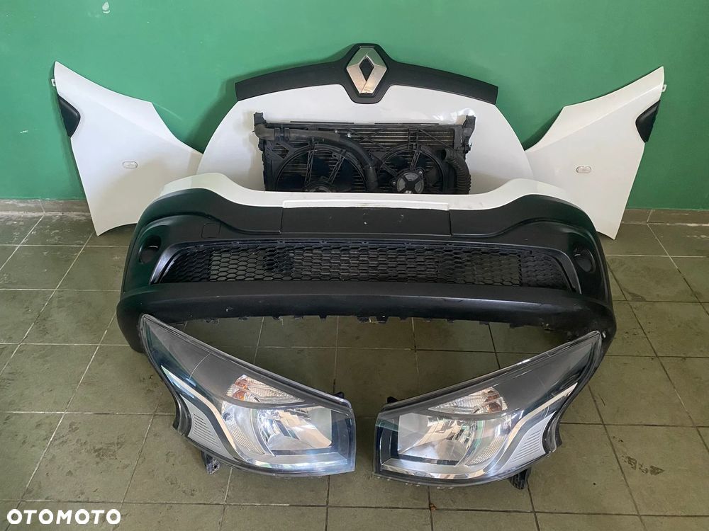 Renault trafic maska zderzak blotniki lampy pas z chłodnicami - 1