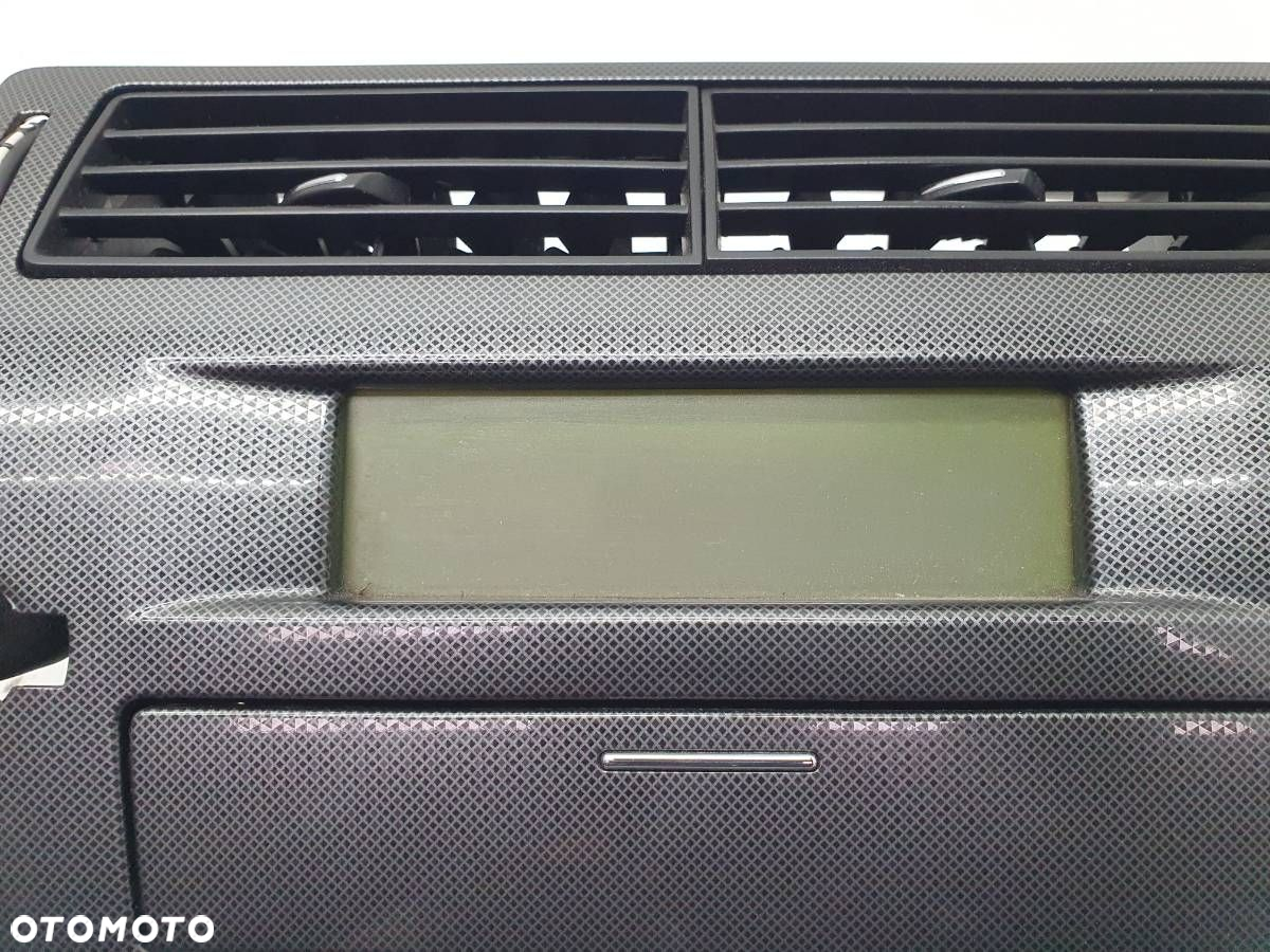WYŚWIETLACZ RAMKA RADIA SCHOWEK KRATKA NAWIEWU 9665989880 CITROEN C4 I - 2