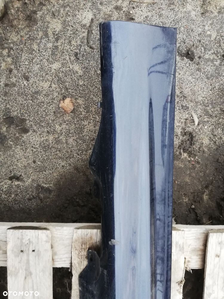 BMW E46 sedan lift listwa zew progowa lewa prawa Orientblau - 7