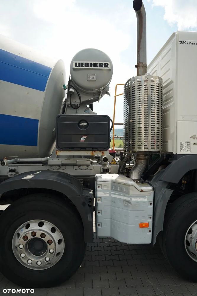 Volvo FMX 410 / 8x4 / GRUSZKA / BETONOMIESZARKA / LIEBHERR / 9 M3 / I-SHIFT/ ALUFELGI / EURO 6 - 16