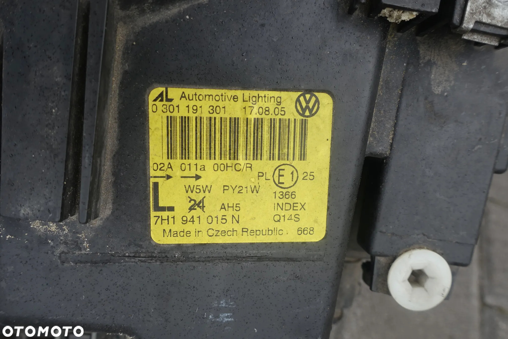 LAMPA LEWY PRZÓD VW T5 05r. - 3