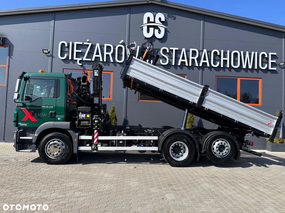 MAN MAN TGM TGS TGX 26.340 // E5// 6x2 6x4 //WYWROTKA 3-S / HIAB XS 122 HIDUO // KIPPER // KRAN // KRANE - 15