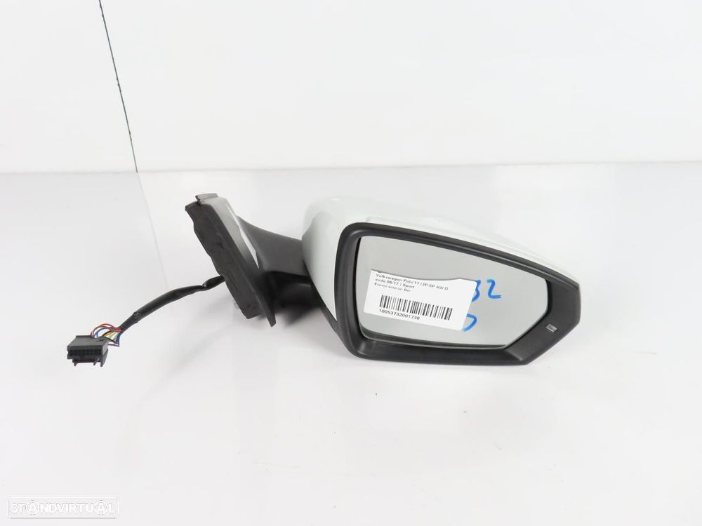 Retrovisor / Espelho Direito Usado / Original VW Polo VI (AW1, BZ1) 2G1857502M - 1