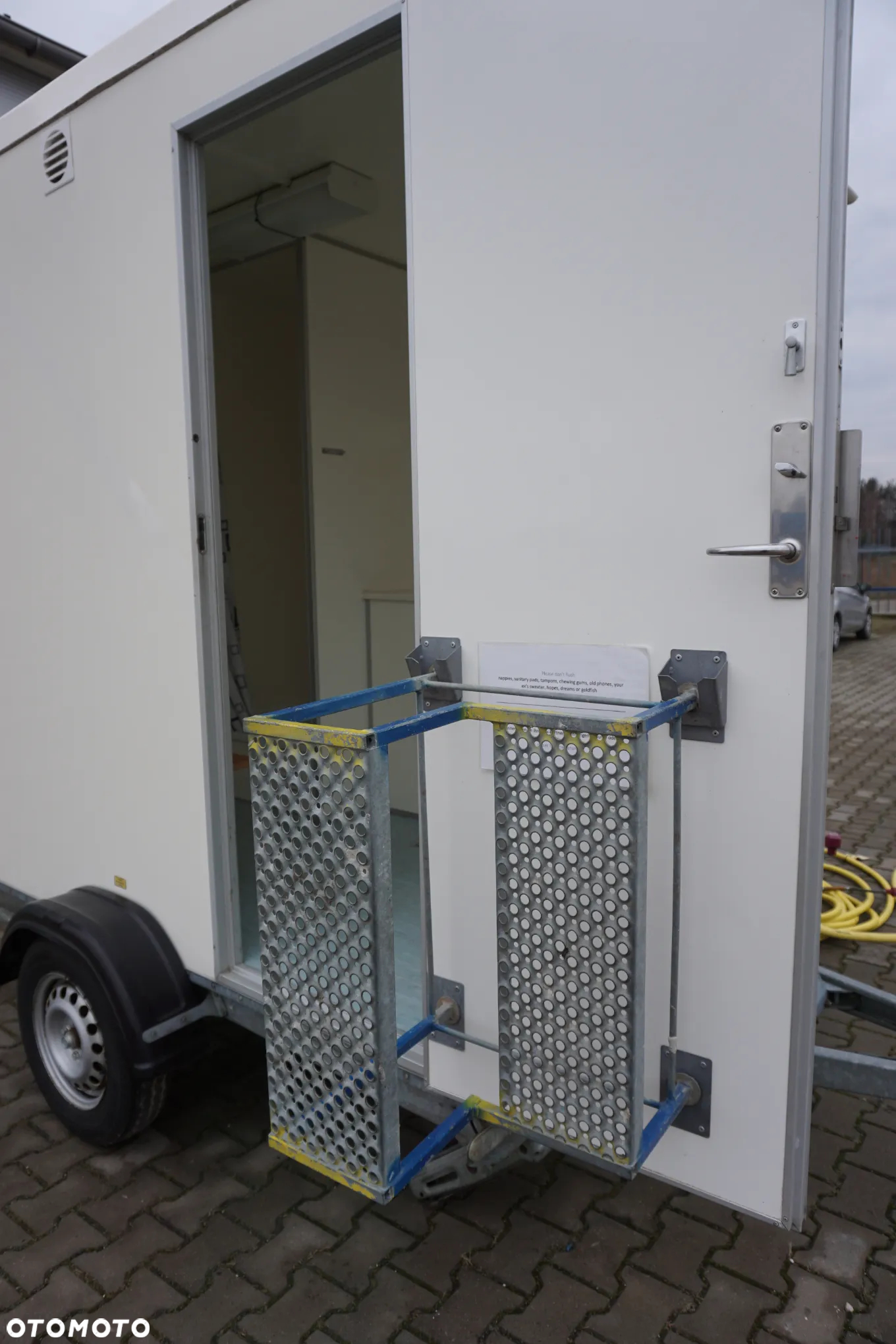 Inny Scanvogn 600 Przyczepa socjalna, toaleta mobilna 750kg - 14